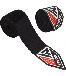 RDX Boxbandagen Wraps 4,5m Schwarz