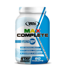 Real Pharm Max Komplett 60 Tabs Vit Min Vitamine