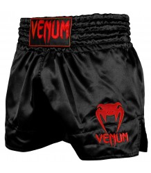 Venum Muay Thai Classic Shorts Schwarz/Rot