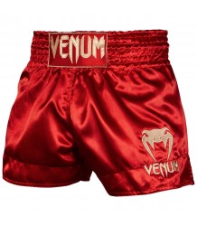 Venum Muay Thai Klassische Shorts Rot