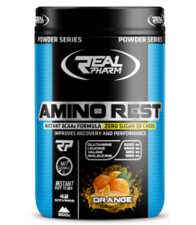 Real Pharm Amino Rest 500g Bcaa Glutamin