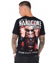 Octagon T-Shirt Zeit für Hardcore Party T-Shirt