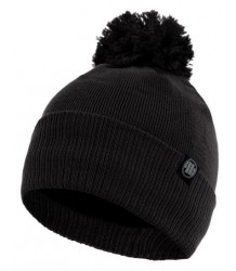 Pit Bull Wintermütze Bubble Small Logo Schwarz