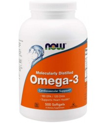 Now Foods Omega 3 500 Gel-Kapseln
