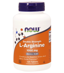 Now Foods L Arginin doppelte Stärke L Arginin doppelte Stärke 1000 Mg 120 Tabletten