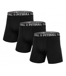Pit Bull Boxershorts 3er Pack Pb Schwarz