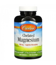 Carlson Labs Chelat-Magnesium 180 Kapseln