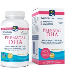 Nordic Naturals Prenatal Dha 830mg Ungeschmälert 180 Weichkapseln