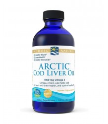 Nordic Naturals Arktisches Lebertran 1060mg Unaromatisiert 237 ml.