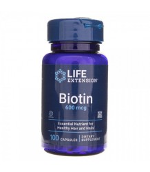 Life Extension Biotin 600mg 100 Kapseln