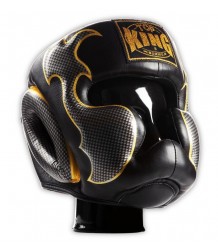 Top King Boxen Sparring Helm Tkhgem 01sv Empower Kreativität Schwarz/Silber
