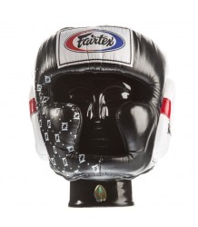 Fairtex Boxen Sparring Helm Hg10 Schwarz