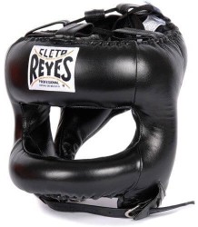 Cleto Reyes Boxhelm mit Nasenschutz Schwarz