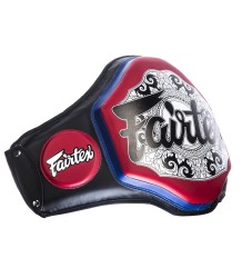 Fairtex Trainer Gürtel BPV3 Schwarz/Rot
