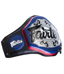 Fairtex Trainer Gürtel BPV3 Schwarz/Blau