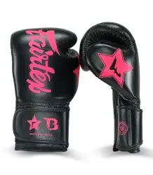 Fairtex Booster Boxhandschuhe FXB BG V2 Schwarz/Pink