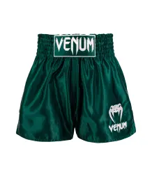 Venum Muay Thai Classic Shorts Waldgrün