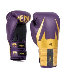 Venum Boxhandschuhe Reverso Dunkel Lila/Gold