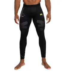 Venum Kompressionsleggings Spats Training Camp 4.0 Schwarz/Neongrün