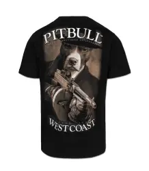 Pit Bull T-Shirt Tommy Gun Black