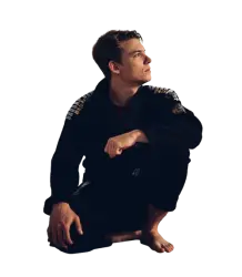 Ground Game Kimono Gi für Bjj Jiu Jitsu Champion 3.0 Schwarz