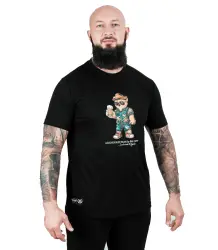 Umwelt T-Shirt Alcotourist Bear Black