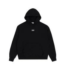 MANTO Kapuzenpullover Label 25 Oversize Schwarz