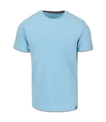 Pit Bull T-Shirt Herren-T-Shirt Slim Fit Minimal Light Blue