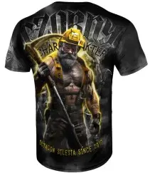 Octagon T-Shirt Sport-Funktionsshirt Silesia Schwarz Charakter Limited Edition