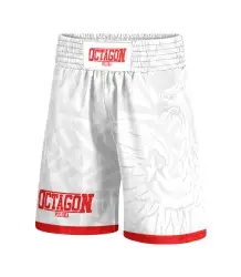 Octagon Boxershorts Polen Weiß Rot Weiß