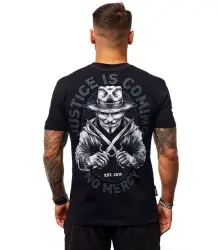 Octagon T-Shirt T-Shirt Justice Is Coming Black