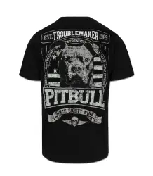 Pit Bull T-Shirt Herren-T-Shirt Troublemaker Black