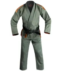 Venum Kimono Gi für brasilianisches Jiu Jitsu Contender Evo 2.0 Deep Forest Green