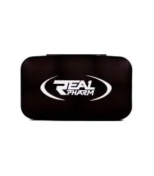 Real Pharm Pillbox Tablettenbox Schwarz