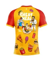 Ground Game Rashguard Cheat Meal Kurzarm