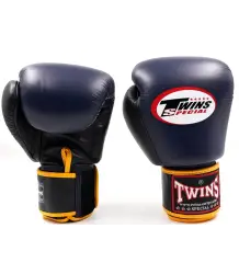 Twins Special Boxhandschuhe BGVL-3 3T Schwarz/Marineblau