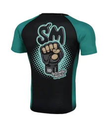 Urban Rashguard Kurzarm Fist Black