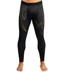 Venum Serpenti Spats Leggings Schwarz/Silber/Gold