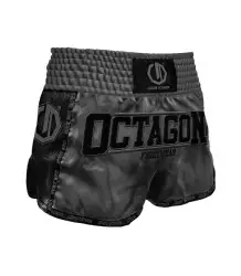 Octagon Shorts Kickboxing/Muay Thai Legion Future PREMIUM grau/schwarz