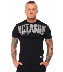 Octagon T-Shirt So viele Chancen wie Mut 2 Schwarz