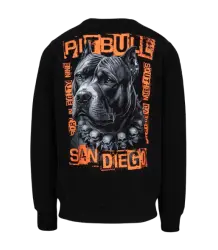 Pit Bull Sweatshirt ohne Kapuze Crewneck Blacky