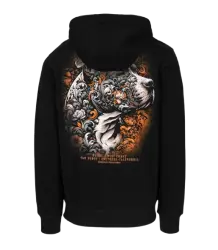 Pit Bull Kapuzenpullover Hooded Herren Tattoo