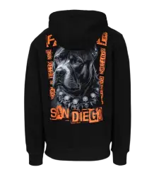 Pit Bull Kapuzenpullover Hooded Herren Blacky