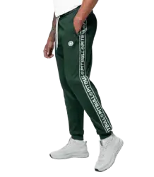 Pit Bull Jogginghose Tape Logo Bottle Green