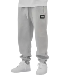 MANTO Jogginghose Label 25 Grey Melange