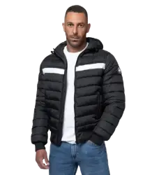 Pit Bull Winterjacke mit Kapuze Rubio Black