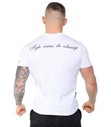 Octagon T-Shirt T-Shirt So viele Chancen wie Mut White