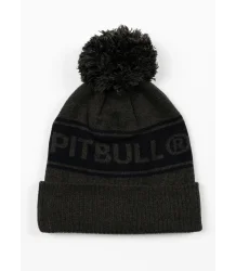 Pit Bull Wintermütze Vermel R Olive/Schwarz