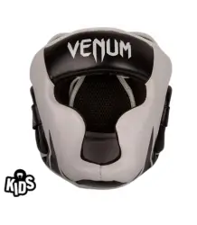 Venum Boxhelm für Kinder Headgear Kids Challenger Schwarz/Weiß