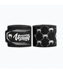 Venum Boxbandagen 2,5 m Monogramm Schwarz/Weiß